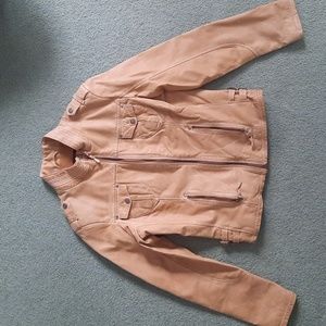 Y2k style, Danier Leather Jacket.